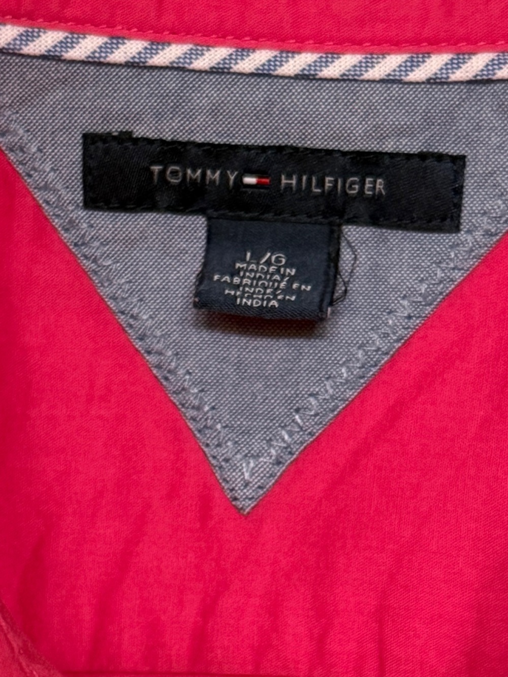 Tommy Hilfiger Magenta Long Sleeve Button-up Shirt - Picture 2 of 6